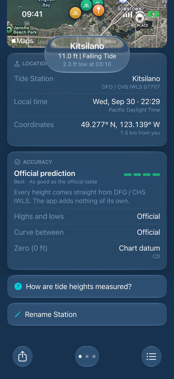Location and Accuracy