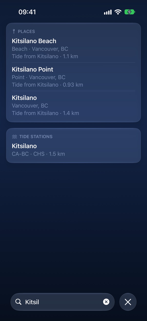 Search for Kitsilano