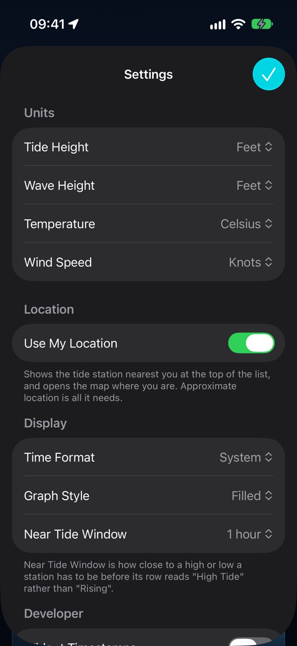Settings