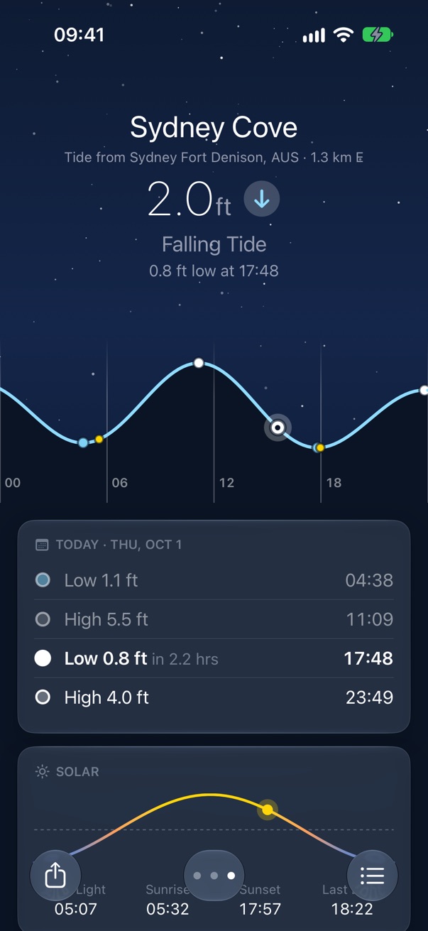 Stars on a clear night